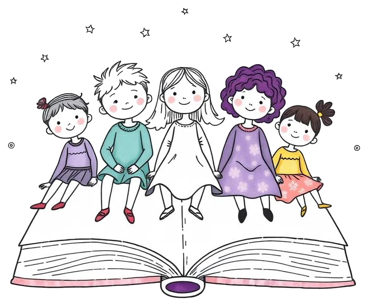 Kids reading